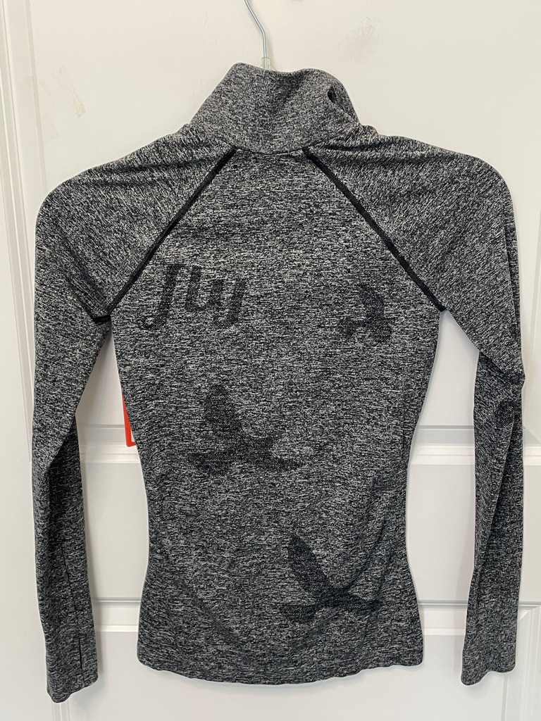 Oiselle Flyte Full Black Zip Xs Nwt! Workout Run — image 3 of 7